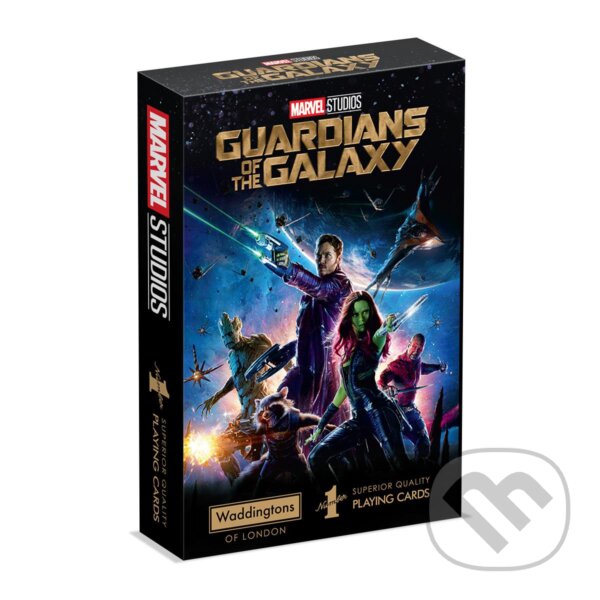 Společenská hra: Waddingtons NO. 1 Guardians of the Galaxy (Winning Moves). Winning Moves, 2024 Společenská hra: Waddingtons NO. 1 Guardians of the Galaxy (Winning Moves). Winning Moves, 2024