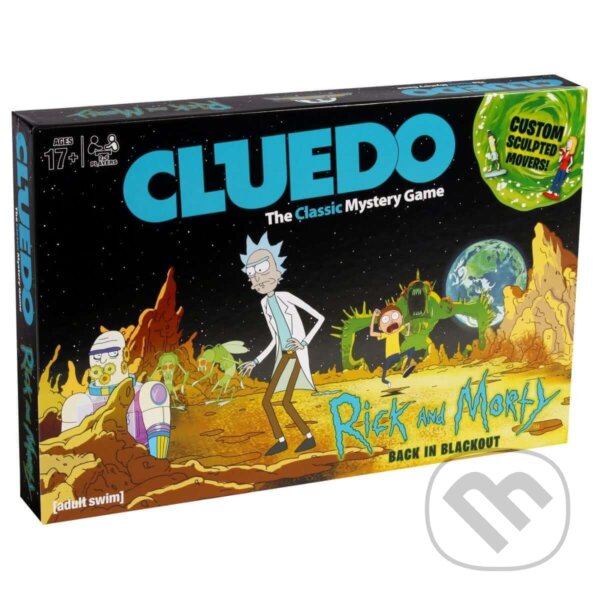 Společenská hra: Cluedo Rick and Morty ver. EN (Winning Moves). Winning Moves, 2024 Společenská hra: Cluedo Rick and Morty ver. EN (Winning Moves). Winning Moves, 2024