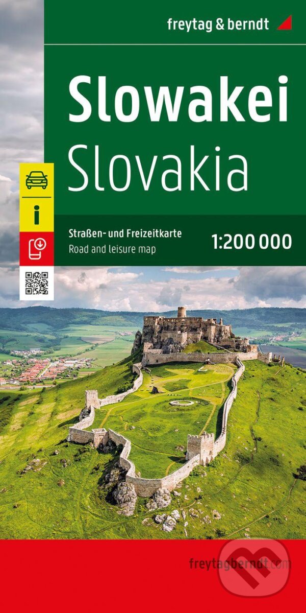Slovensko 1:200 000 (freytag&berndt). freytag&berndt, 2024 Slovensko 1:200 000 (freytag&berndt). freytag&berndt, 2024