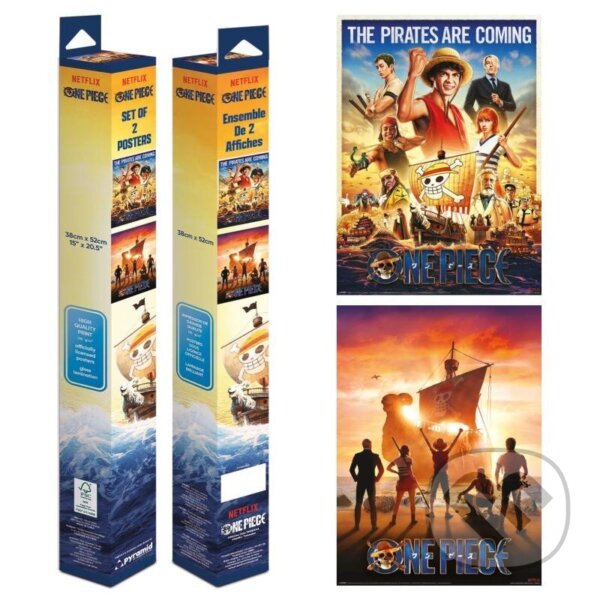 One Piece (Live action) set plagátov mini (2ks) (EPEE). EPEE, 2024 One Piece (Live action) set plagátov mini (2ks) (EPEE). EPEE, 2024