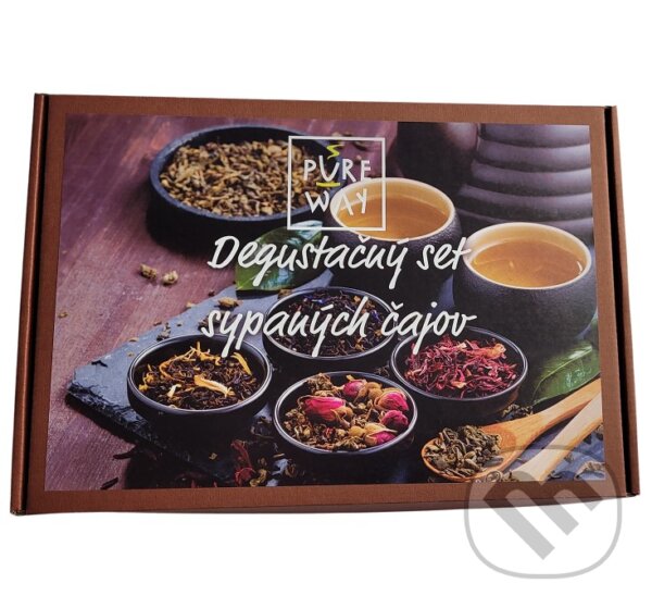 Kávy a čaje: Degustačný set sypaných čajov (Pure Way). Pure Way Kávy a čaje: Degustačný set sypaných čajov (Pure Way). Pure Way