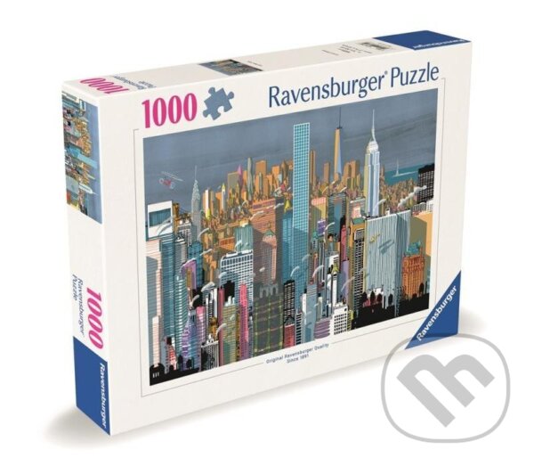 Puzzle: Město New York (Ravensburger). Ravensburger, 2024 Puzzle: Město New York (Ravensburger). Ravensburger, 2024