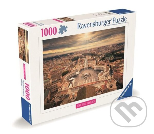 Puzzle: Řím (Ravensburger). Ravensburger, 2024 Puzzle: Řím (Ravensburger). Ravensburger, 2024