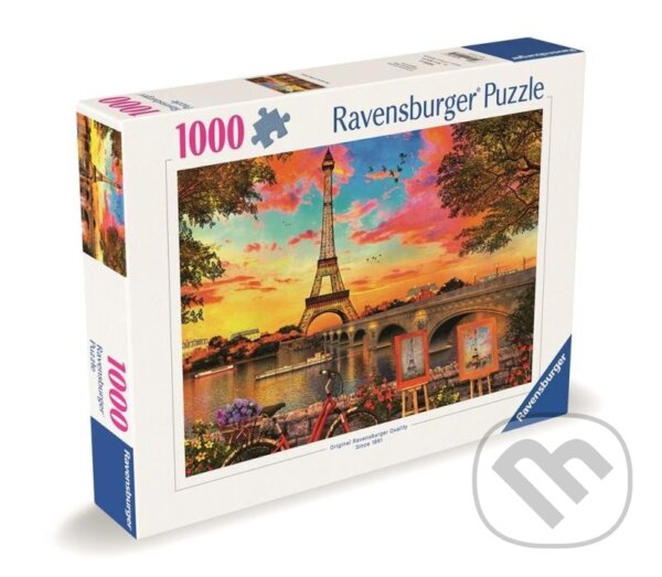Puzzle: Na břehu Seiny (Ravensburger). Ravensburger, 2024 Puzzle: Na břehu Seiny (Ravensburger). Ravensburger, 2024