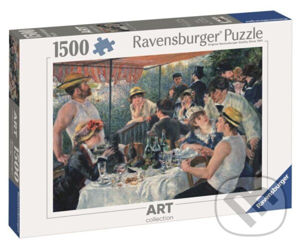 Puzzle: Auguste Renoir: Snídaně veslařů (Ravensburger). Ravensburger, 2024 Puzzle: Auguste Renoir: Snídaně veslařů (Ravensburger). Ravensburger, 2024