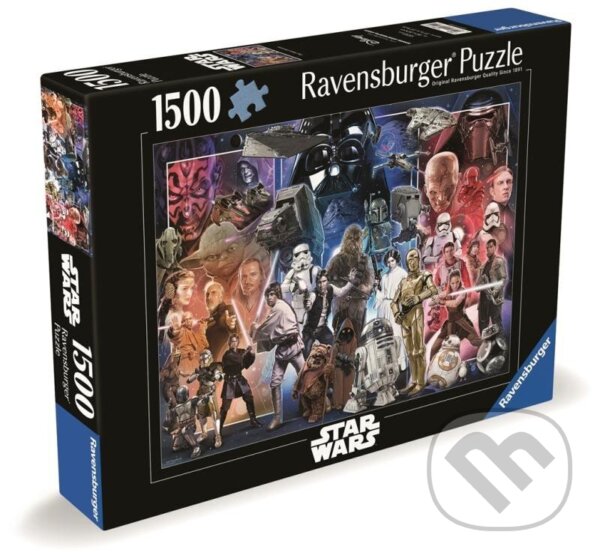 Puzzle: Vesmír Star Wars (Ravensburger). Ravensburger, 2024 Puzzle: Vesmír Star Wars (Ravensburger). Ravensburger, 2024