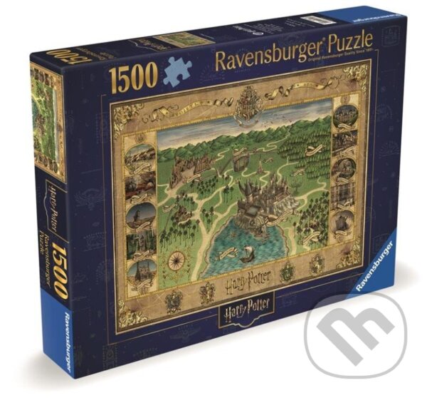 Puzzle: Harry Potter: Mapa Bradavic (Ravensburger). Ravensburger, 2024 Puzzle: Harry Potter: Mapa Bradavic (Ravensburger). Ravensburger, 2024