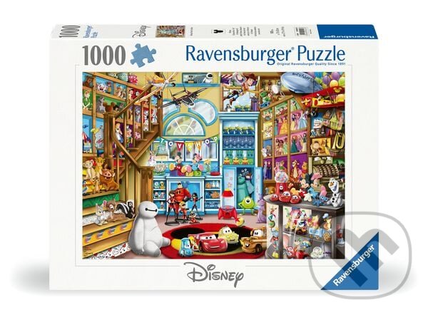 Puzzle: Disney Pixar: Příběh hraček (Ravensburger). Ravensburger, 2024 Puzzle: Disney Pixar: Příběh hraček (Ravensburger). Ravensburger, 2024