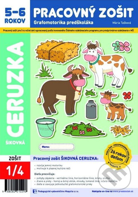 Kniha: Šikovná ceruzka (Mária Tašková). Maquita, 2024 Kniha: Šikovná ceruzka (Mária Tašková). Maquita, 2024