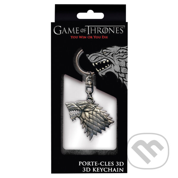 Kľúčenka Game of Thrones Stark 3D (Magicbox FanStyle). Magicbox FanStyle, 2017 Kľúčenka Game of Thrones Stark 3D (Magicbox FanStyle). Magicbox FanStyle, 2017