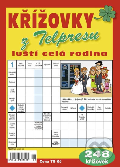 Kniha: Křížovky z Telpresu (Telpres). Telpres, 2017 Kniha: Křížovky z Telpresu (Telpres). Telpres, 2017