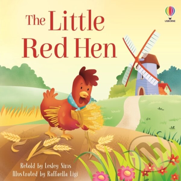 Kniha: The Little Red Hen (Lesley Sims). Usborne, 2023 Kniha: The Little Red Hen (Lesley Sims). Usborne, 2023