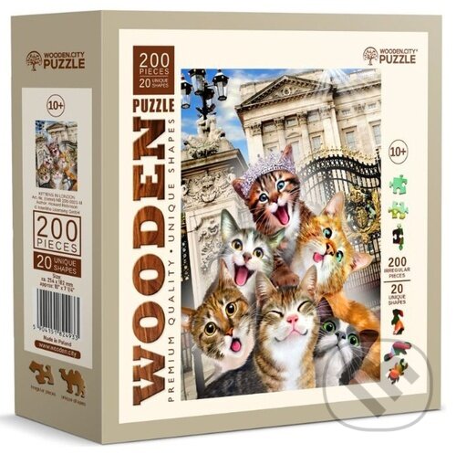 Puzzle: Koťata v Londýně (Wooden City). Wooden City, 2024 Puzzle: Koťata v Londýně (Wooden City). Wooden City, 2024