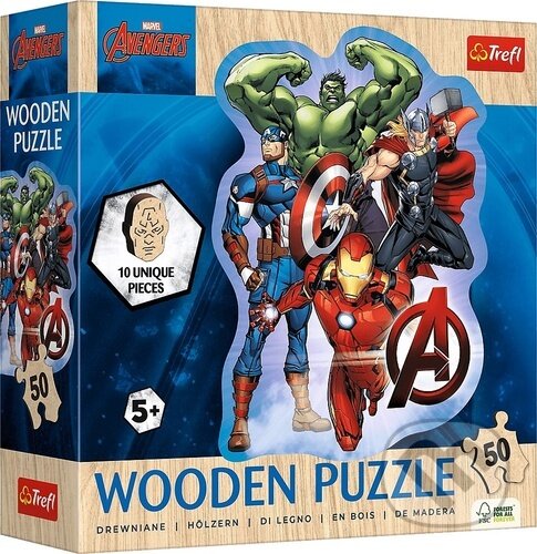 Puzzle: Avengers a jejich dobrodružství (Trefl). Trefl, 2024 Puzzle: Avengers a jejich dobrodružství (Trefl). Trefl, 2024