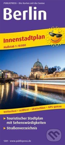 Berlín 1:180 000 / plán města (freytag&berndt). freytag&berndt, 2017 Berlín 1:180 000 / plán města (freytag&berndt). freytag&berndt, 2017