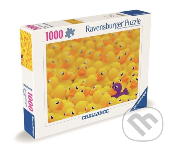 Puzzle: Challenge: Kachny (Ravensburger). Ravensburger, 2024 Puzzle: Challenge: Kachny (Ravensburger). Ravensburger, 2024