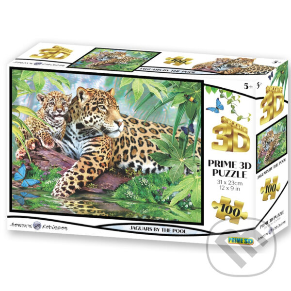Puzzle: Jaguáři u bazénu (Prime 3D). Prime 3D, 2024 Puzzle: Jaguáři u bazénu (Prime 3D). Prime 3D, 2024