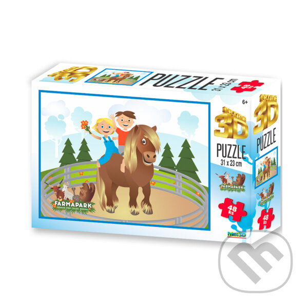 Puzzle: FARMAPARK KONÍK (Prime 3D). Prime 3D, 2024 Puzzle: FARMAPARK KONÍK (Prime 3D). Prime 3D, 2024