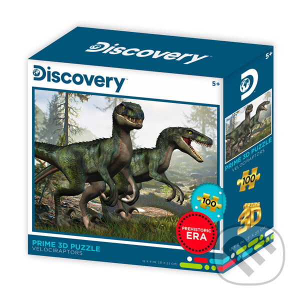 Puzzle: Velociraptor (Prime 3D). Prime 3D, 2024 Puzzle: Velociraptor (Prime 3D). Prime 3D, 2024