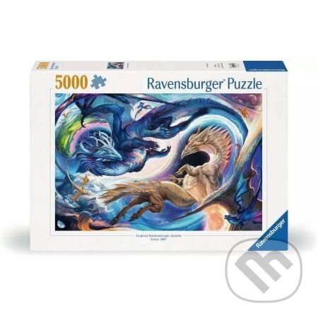 Puzzle: Draci: Den a noc (Ravensburger). Ravensburger, 2024 Puzzle: Draci: Den a noc (Ravensburger). Ravensburger, 2024