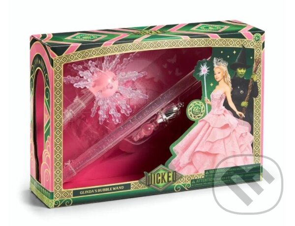 Wicked Palička replika - Bubble Wand (Glinda) (Noble Collection). Noble Collection, 2024 Wicked Palička replika - Bubble Wand (Glinda) (Noble Collection). Noble Collection, 2024