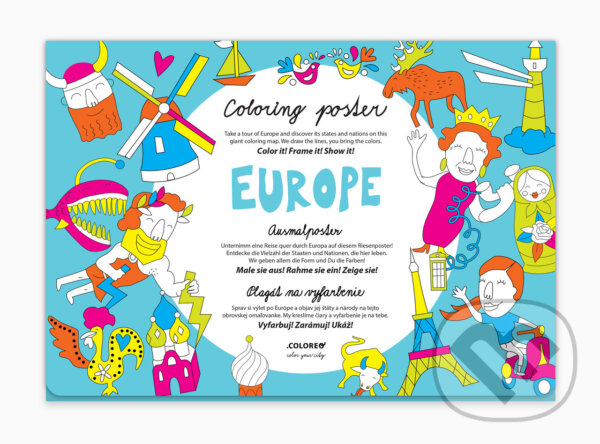 Kniha: Europe (Coloreo). Coloreo, 2017 Kniha: Europe (Coloreo). Coloreo, 2017