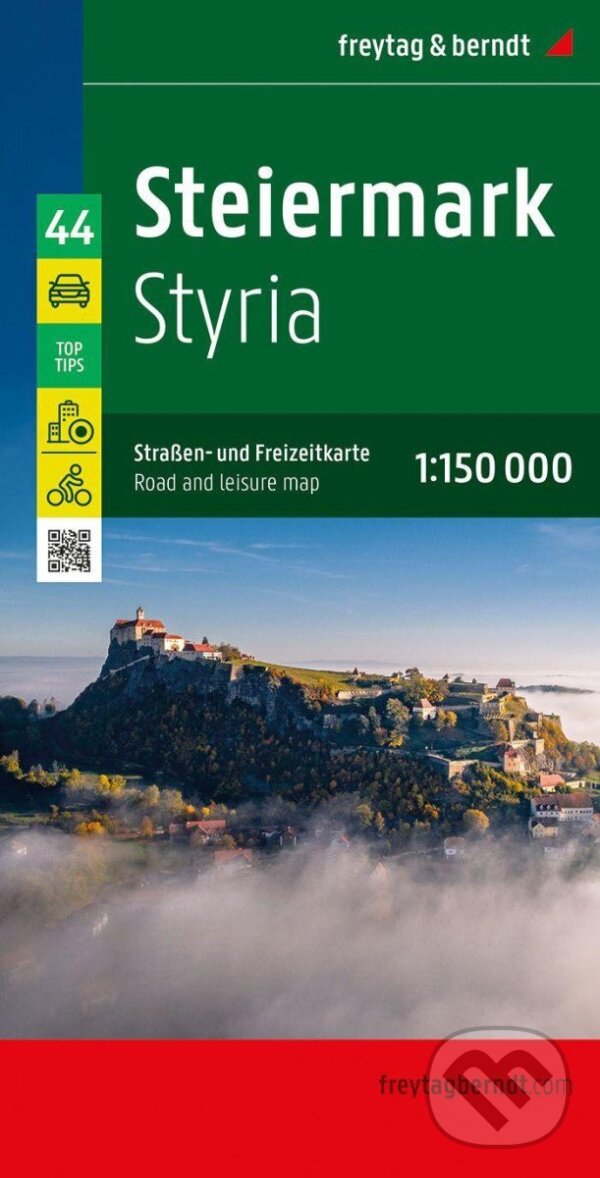 Štýrsko 1:150 000 / automapa (freytag&berndt). freytag&berndt, 2022 Štýrsko 1:150 000 / automapa (freytag&berndt). freytag&berndt, 2022