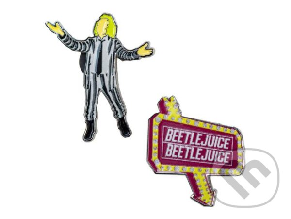 Beetlejuice Odznaky 2 ks (Distrineo). Distrineo, 2024 Beetlejuice Odznaky 2 ks (Distrineo). Distrineo, 2024