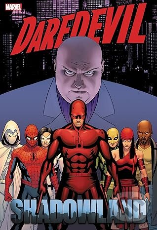 Kniha: Daredevil: Shadowland Omnibus (Andy Diggle, Antony Johnston a Zeb Wells). Marvel, 2024 Kniha: Daredevil: Shadowland Omnibus (Andy Diggle, Antony Johnston a Zeb Wells). Marvel, 2024