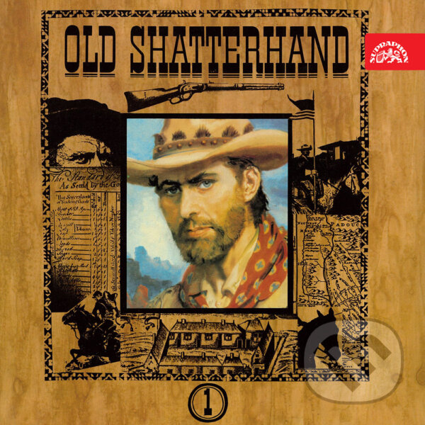 Audiokniha: Old Shatterhand (Karel May). Supraphon, 2017 Audiokniha: Old Shatterhand (Karel May). Supraphon, 2017