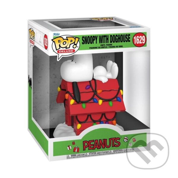 Funko POP Deluxe: Peanuts - Snoopy & Doghouse (Funko). Funko, 2024 Funko POP Deluxe: Peanuts - Snoopy & Doghouse (Funko). Funko, 2024