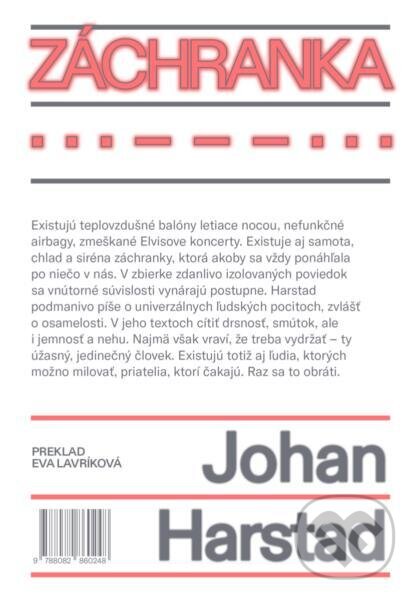 E-kniha: Záchranka (Johan Harstad). BRAK, 2024 E-kniha: Záchranka (Johan Harstad). BRAK, 2024