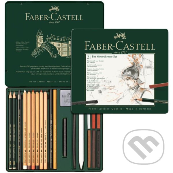 Pitt Monochrome set 21 (Faber-Castell). Faber-Castell Pitt Monochrome set 21 (Faber-Castell). Faber-Castell