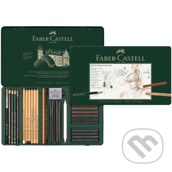 Pitt Monochrome set 33 (Faber-Castell). Faber-Castell Pitt Monochrome set 33 (Faber-Castell). Faber-Castell