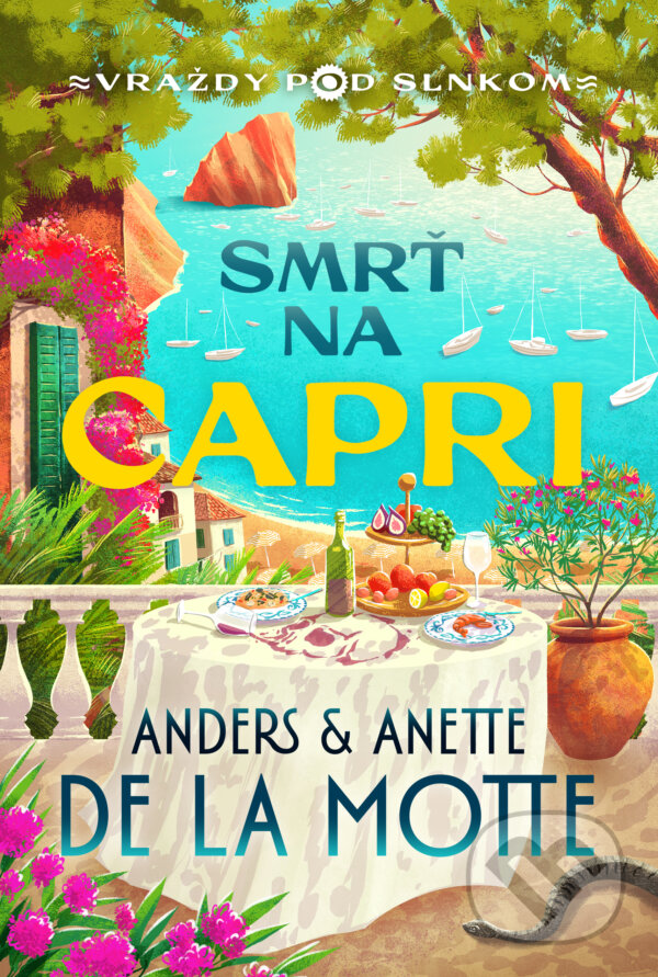 Kniha: Smrť na Capri (Anders de la Motte a Anette de la Motte). DOT., 2025 Kniha: Smrť na Capri (Anders de la Motte a Anette de la Motte). DOT., 2025