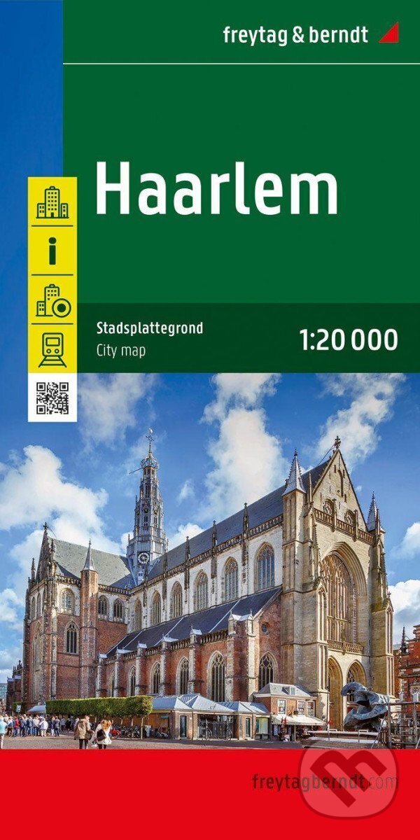 Haarlem 1:20 000 / plán města (freytag&berndt). freytag&berndt, 2022 Haarlem 1:20 000 / plán města (freytag&berndt). freytag&berndt, 2022