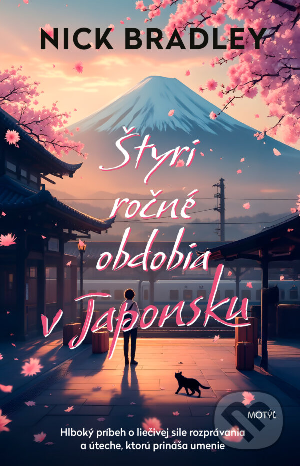 Kniha: Štyri ročné obdobia v Japonsku (Nick Bradley). Motýľ, 2025 Kniha: Štyri ročné obdobia v Japonsku (Nick Bradley). Motýľ, 2025