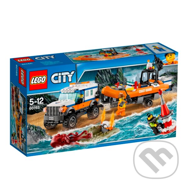 LEGO City Coast Guard 60165 Vozidlo zásahovej jednotky 4x4, LEGO, 2017