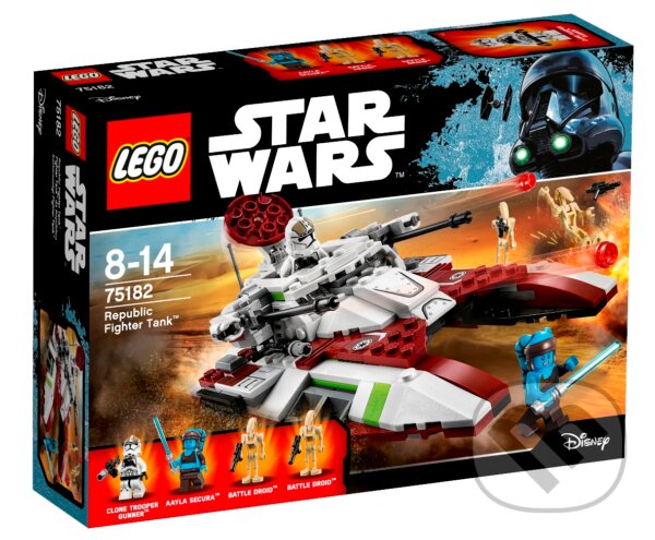 LEGO Star Wars 75182 Republic Fighter Tank, LEGO, 2017