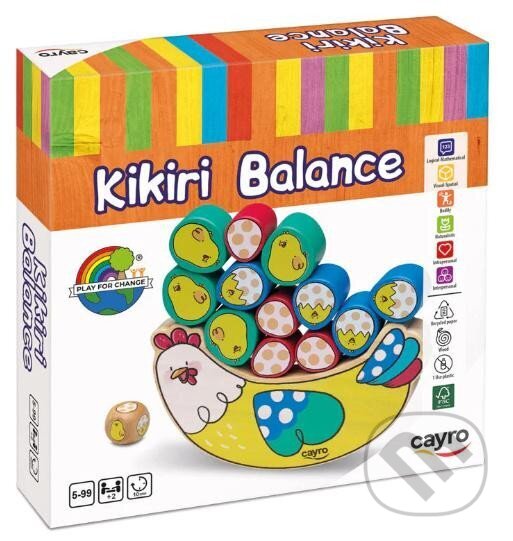 Společenská hra: Kikiri Balance (Pygmalino). Pygmalino, 2024 Společenská hra: Kikiri Balance (Pygmalino). Pygmalino, 2024