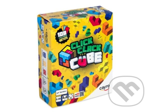 Společenská hra: Click Clack Cube (Pygmalino). Pygmalino, 2024 Společenská hra: Click Clack Cube (Pygmalino). Pygmalino, 2024