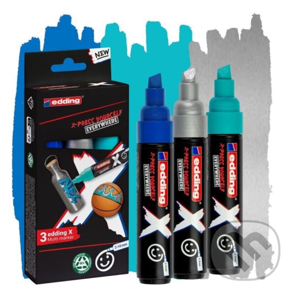 Multimarker X EDDING 6900/3 - ocean (Edding). Edding Multimarker X EDDING 6900/3 - ocean (Edding). Edding