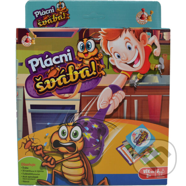 Společenská hra: STUDO GAMES - Plácni švába (Sparkys). Sparkys, 2024 Společenská hra: STUDO GAMES - Plácni švába (Sparkys). Sparkys, 2024