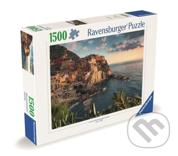 Puzzle: Pohled na Cinque Terre (Ravensburger). Ravensburger, 2024 Puzzle: Pohled na Cinque Terre (Ravensburger). Ravensburger, 2024