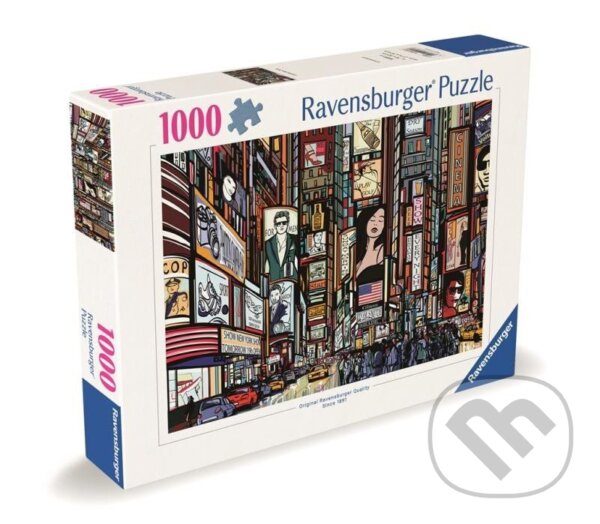 Puzzle: Barevný New York (Ravensburger). Ravensburger, 2024 Puzzle: Barevný New York (Ravensburger). Ravensburger, 2024