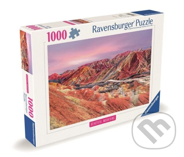 Puzzle: Dechberoucí hory: Duhové hory, Čína (Ravensburger). Ravensburger, 2024 Puzzle: Dechberoucí hory: Duhové hory, Čína (Ravensburger). Ravensburger, 2024