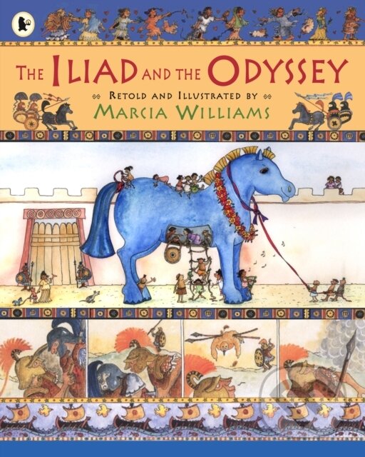Kniha: The Iliad and the Odyssey (Marcia Williams). Walker books, 2006 Kniha: The Iliad and the Odyssey (Marcia Williams). Walker books, 2006