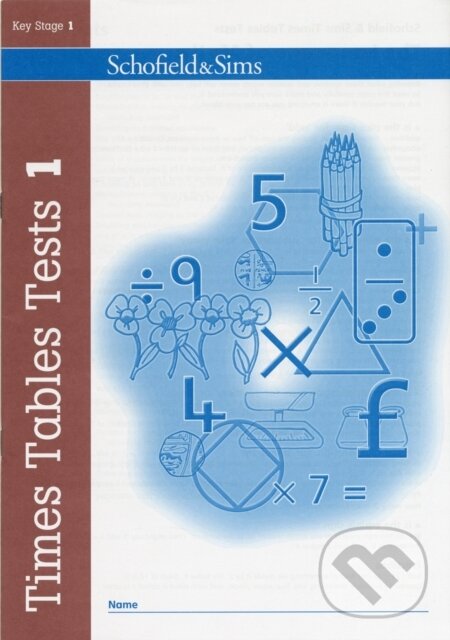 Kniha: Times Tables Tests Book 1 (Hilary Koll a Steve Mills). Schofield & Sims, 2008 Kniha: Times Tables Tests Book 1 (Hilary Koll a Steve Mills). Schofield & Sims, 2008