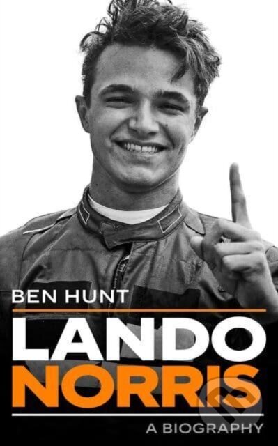 Kniha: Lando Norris (Ben Hunt). Icon Books, 2023 Kniha: Lando Norris (Ben Hunt). Icon Books, 2023