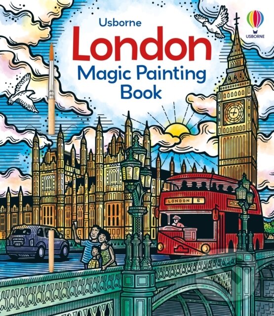 Kniha: London Magic Painting Book (Abigail Wheatley). Usborne, 2023 Kniha: London Magic Painting Book (Abigail Wheatley). Usborne, 2023